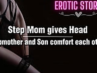 Step Mom gives Head to Step..