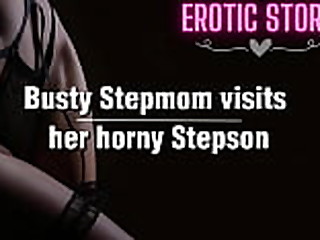 Busty Stepmom visits her..